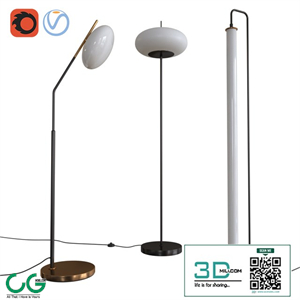West Elm Floor Lamps set 01